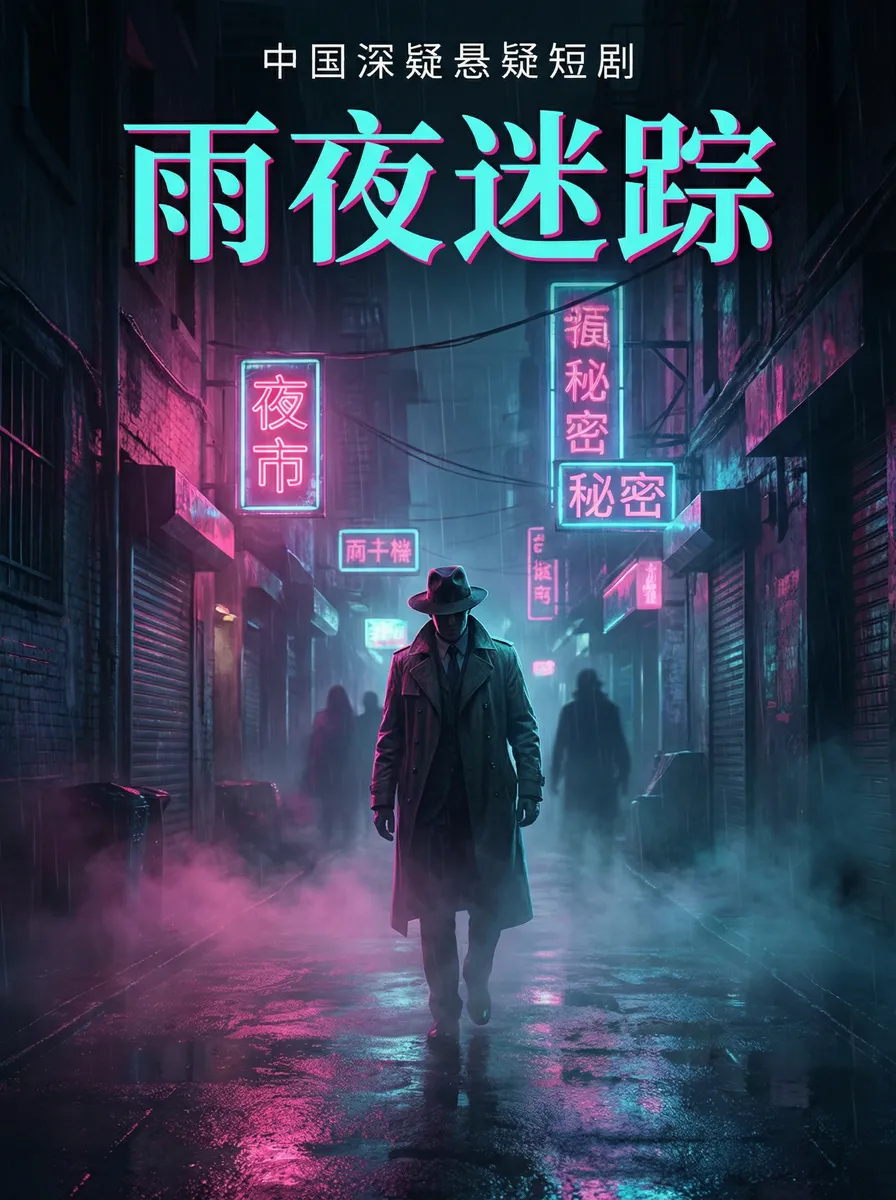 影帝做着做着进去了H 悬疑追踪短剧 - 雨夜迷踪海报