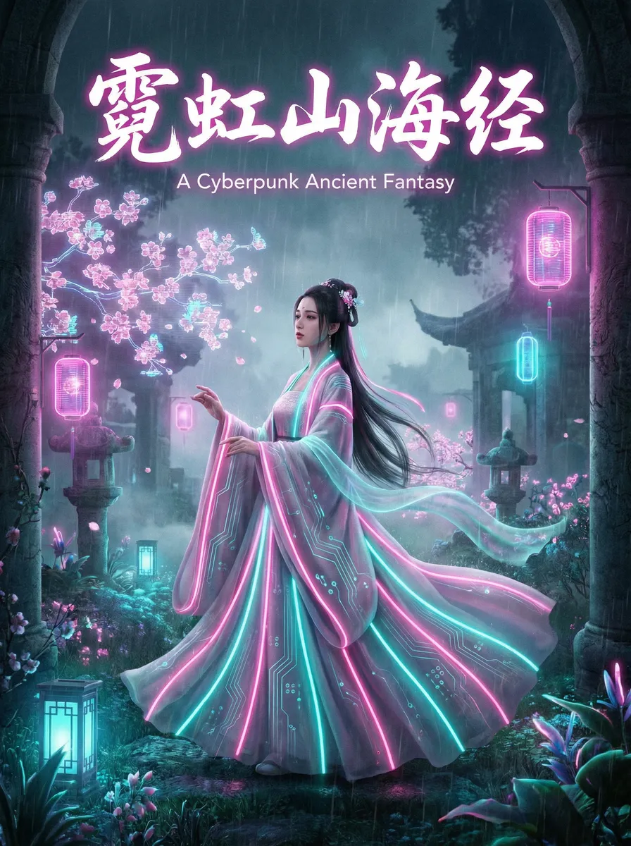 影帝做着做着进去了H 古风奇缘短剧 - 霓虹山海经海报